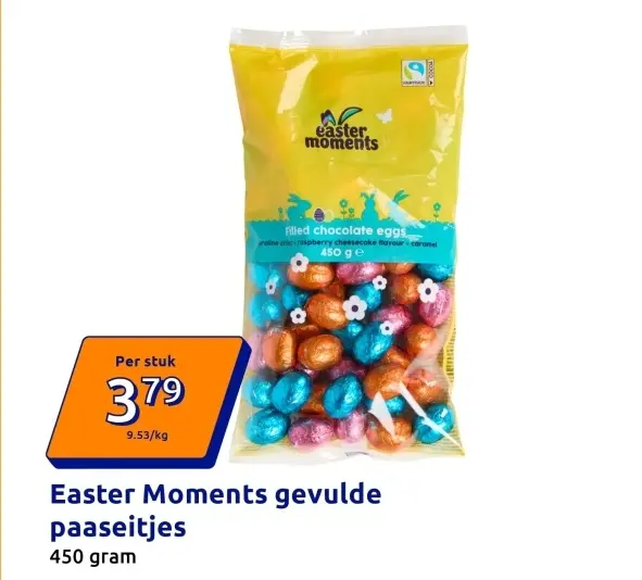 Aanbieding: gevulde paaseitjes