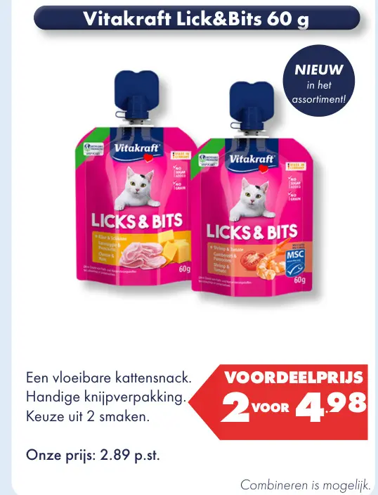Aanbieding: Lick&Bits