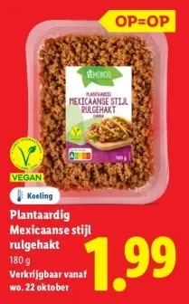 Aanbieding: Plantaardig Mexicaanse stijl rulgehakt