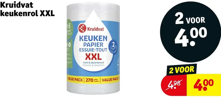 Aanbieding: Keukenrol XXL