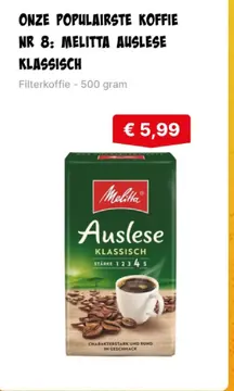 Aanbieding: Melitta Auslese Klassisch