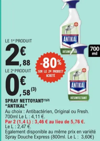 Promotie: Spray nettoyant