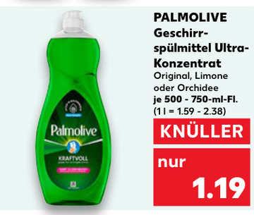 Aanbieding: PALMOLIVE Geschirr-spülmittel Ultra-Konzentra