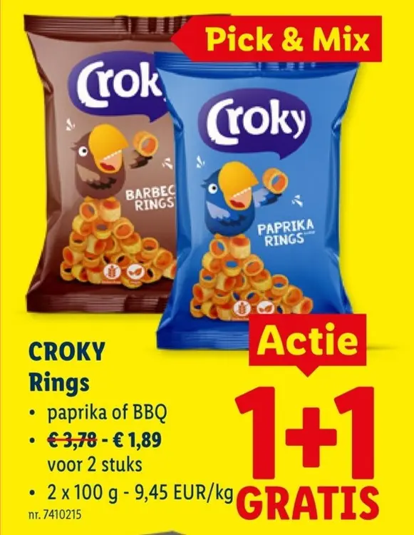 Promotie: CROKY Rings