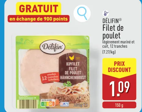 Offre: Filet de poulet