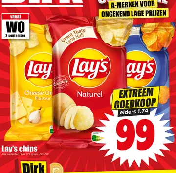 Aanbieding: Lay's chips