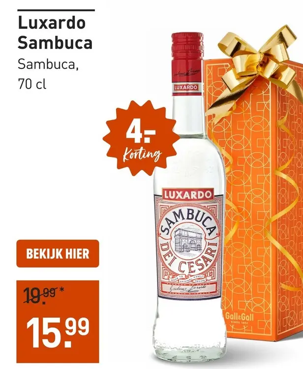 Aanbieding: Luxardo Sambuca