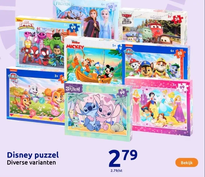 Aanbieding: Disney puzzel