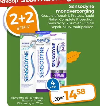 Aanbieding: Sensodyne mondverzorging
