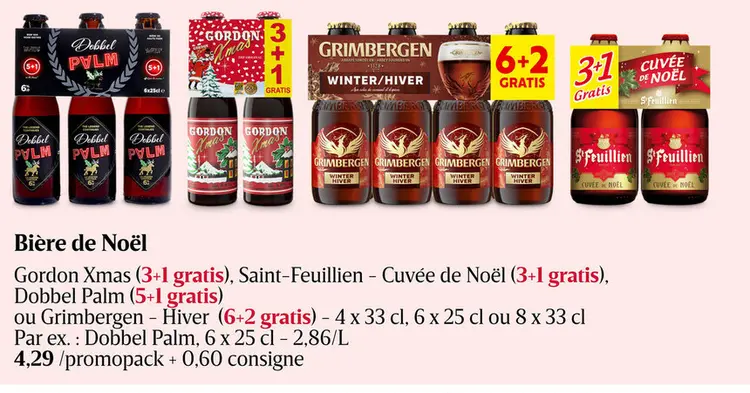 Offre: Bière de Noël | 9% alcohol