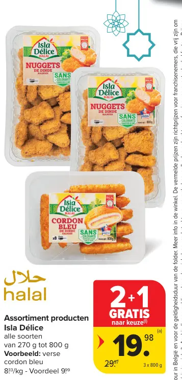 Promotie: Assortiment producten