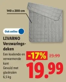 Aanbieding: Verzwaringsdeken