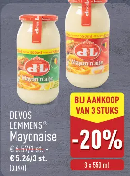 Promotie: Mayonnaise
