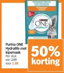 Aanbieding: Purina ONE Hydralife met kipsmaak