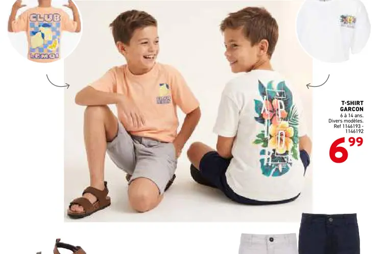 Offre: T-shirt garcon