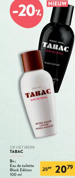 Promotie: Eau de toilette Black Edition