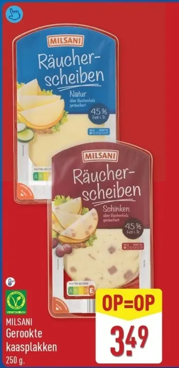 Aanbieding: Gerookte kaasplakken