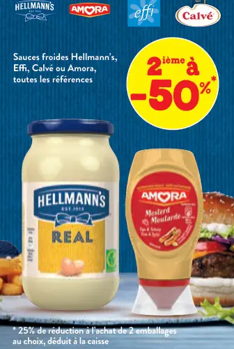 Offre: Sauces froides