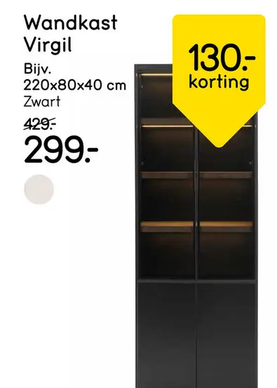 Aanbieding: Wandkast Virgil