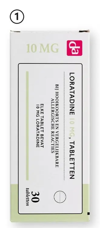 Aanbieding: Loratadine 10 mg 30 tabletten