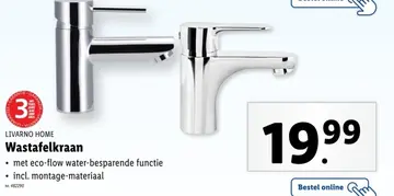 Aanbieding: Wastafelkraan