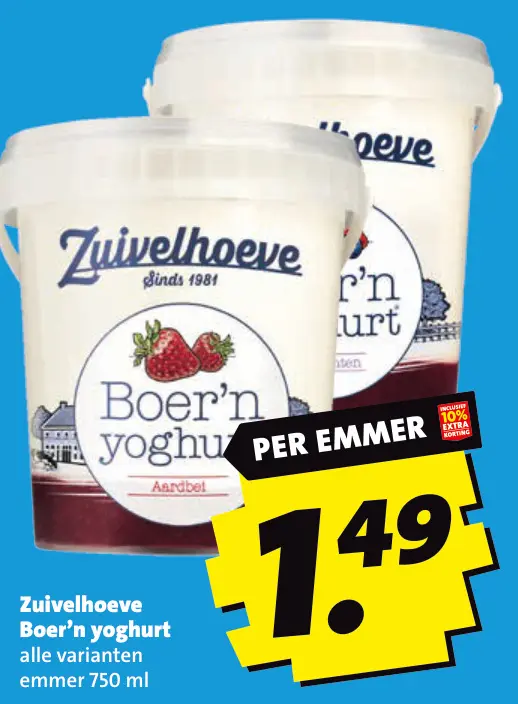 Aanbieding: Boer'n yoghurt