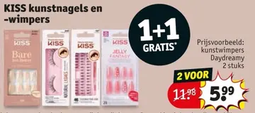 Aanbieding: KISS kunstnagels en -wimpers