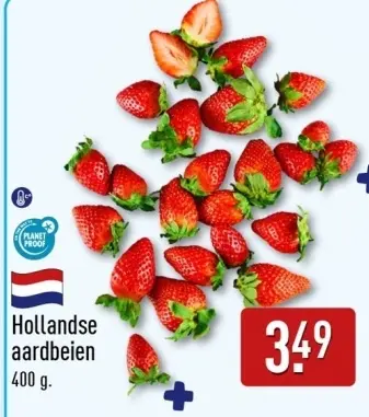 Aanbieding: Hollandse aardbeien