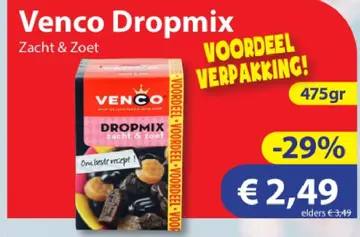 Aanbieding: Venco Dropmix