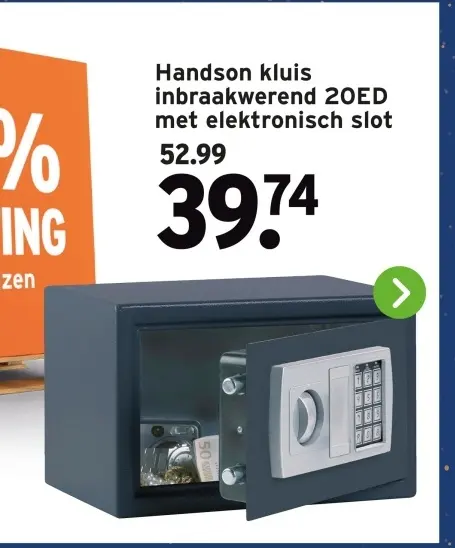 Aanbieding: Handson kluis inbraakwereld