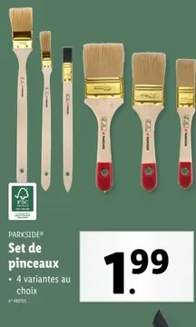 Offre: Set de pinceaux