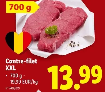 Offre: Contre-filet XXL
