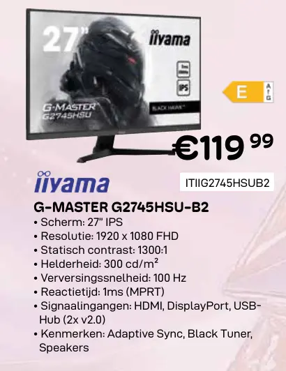 Promotie: G-master g2745hsu-b2