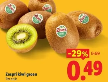 Aanbieding: Kiwi groen