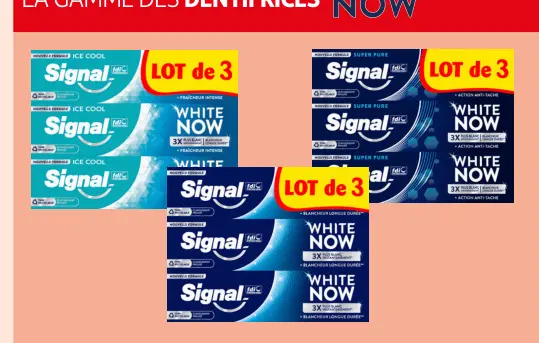 Promotie: Signal White Now Toothpaste