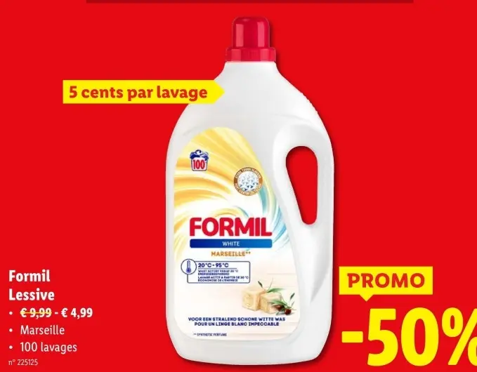 Offre: Formil Lessive