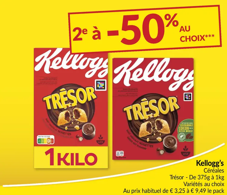 Offre: Céréales Trésor
