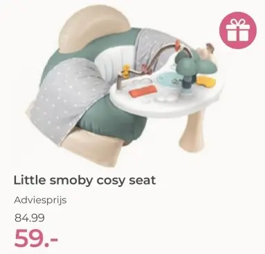 Aanbieding: Little smoby cosy seat