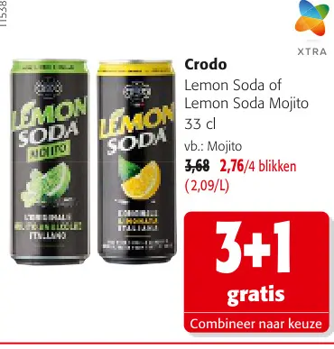 Promotie: Lemon Soda of Lemon Soda Mojito