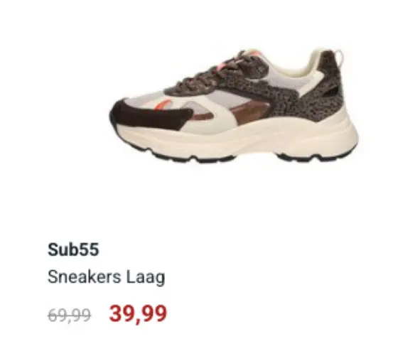 Promotie: Sneakers Laag