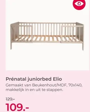Aanbieding: Prénatal juniorbed Elio