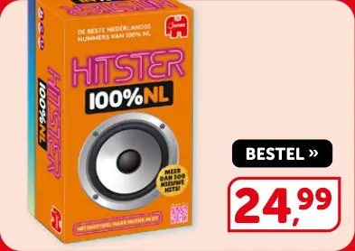Promotie: Hitster 100%nl