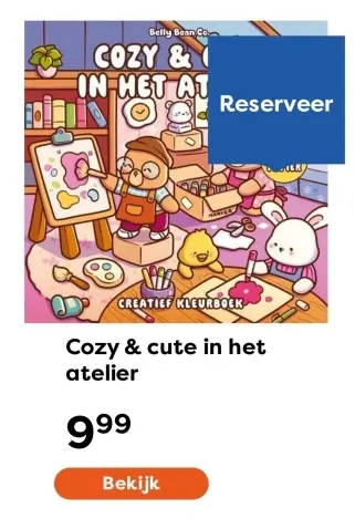 Aanbieding: Cozy & cute in het atelier