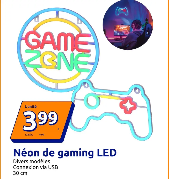 Offre: Néon de gaming LED