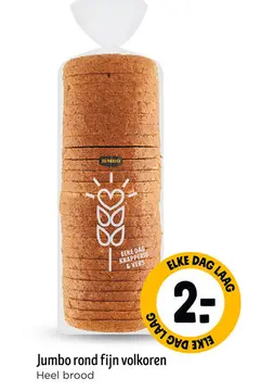 Aanbieding: Jumbo rond fijn volkoren