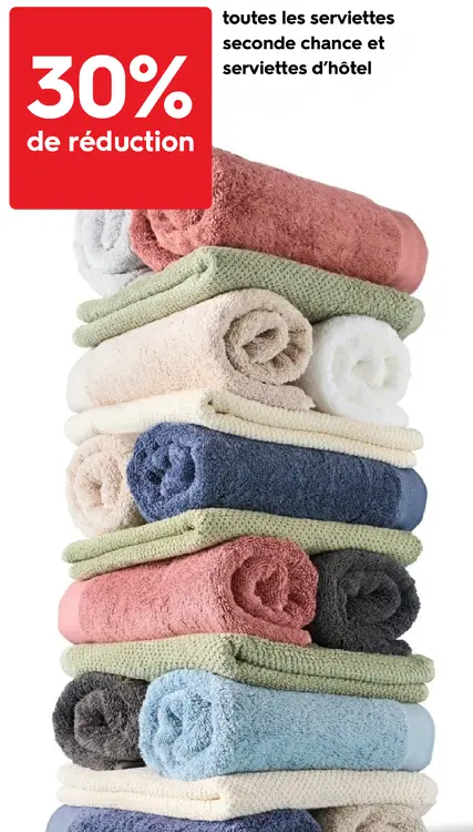 Offre: Serviettes