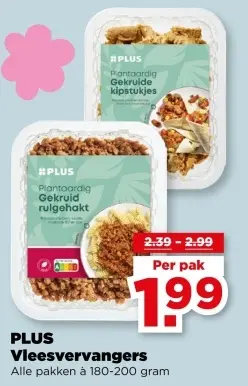 Aanbieding: Vleesvervangers