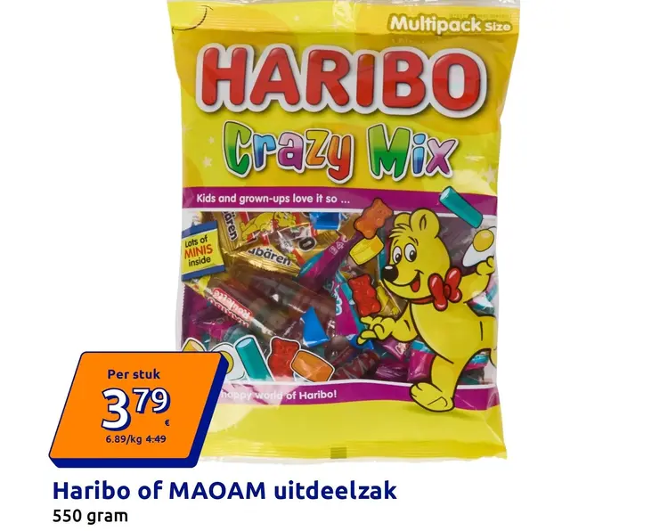 Promotie: Crazy Mix uitdeelzak