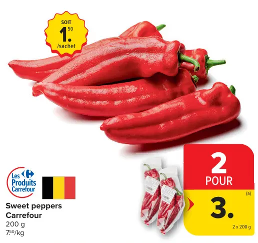 Offre: Sweet peppers