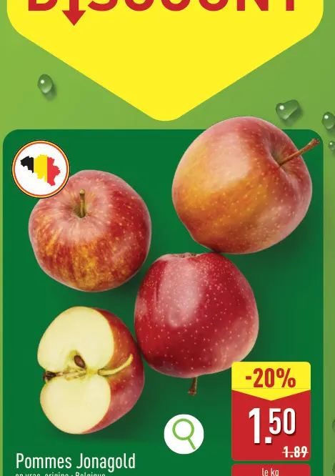 Offre: Pommes Jonagold